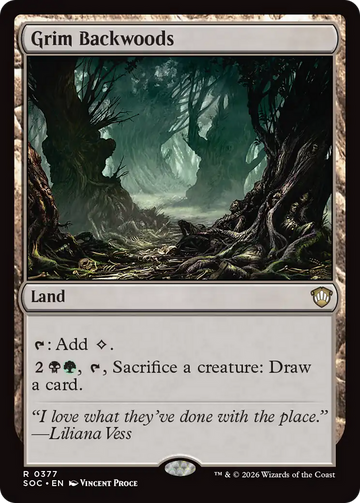 Grim Backwoods [Secrets of Strixhaven Commander]