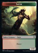Satyr // Beast Double-Sided Token [Commander Legends: Battle for Baldur's Gate Tokens]-1