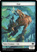 Treasure // Cat (0005) Double-Sided Token [Commander Masters Tokens]-2