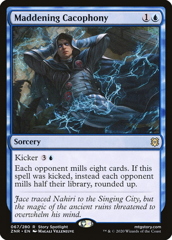 Cacofonía enloquecedora [Zendikar Rising] 