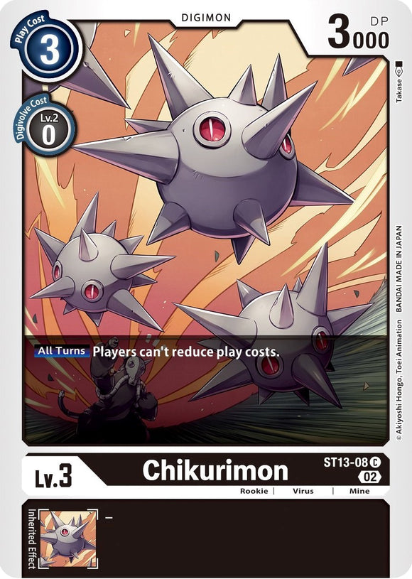 Chikurimon [ST13-08] [Mazo inicial: Ragnaloardmon] 