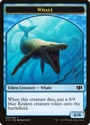 Whale // Zombie (011/036) Double-Sided Token [Commander 2014 Tokens]-1