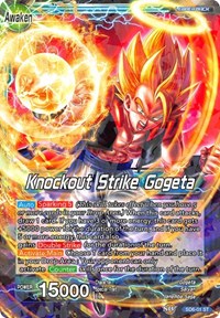 Gogeta // Golpe de nocaut Gogeta (paquete de cartas grande de 2018) (SD6-01) [Tarjetas de promoción] 