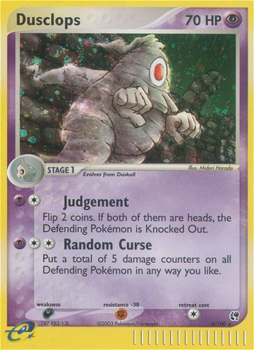Dusclops (4/100) [EX: Tormenta de arena] 