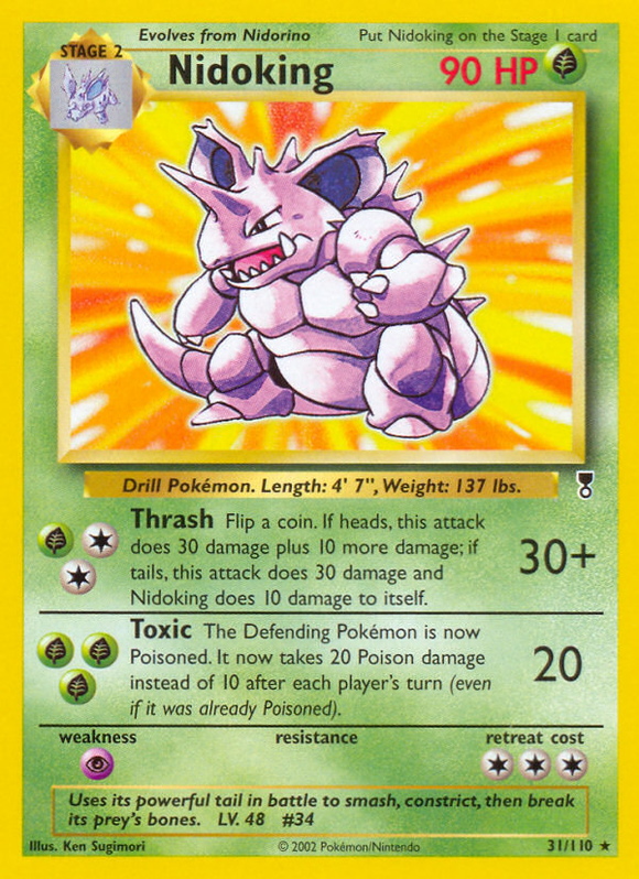 Nidoking (31/110) [Colección legendaria] 