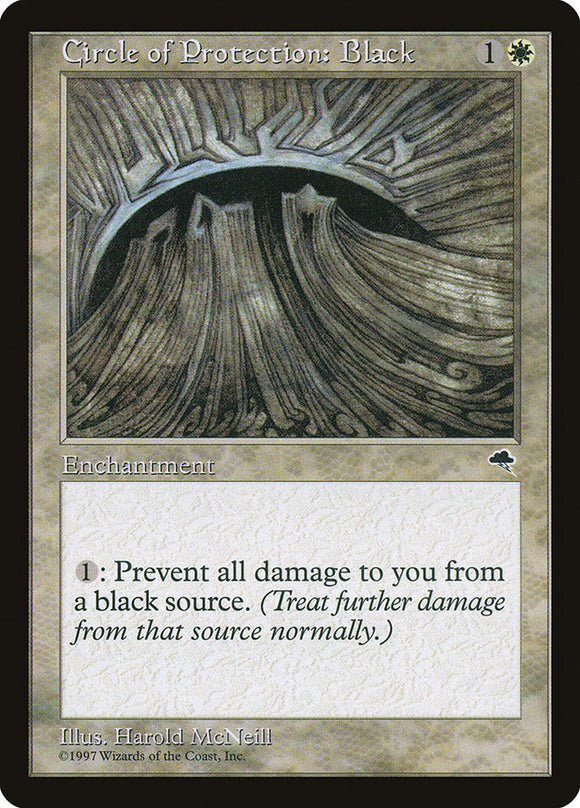 Círculo de protección: Negro [Tempestad] 