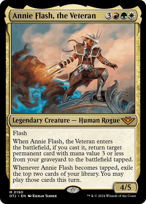 Annie Flash, la veterana [Los forajidos de Thunder Junction] 