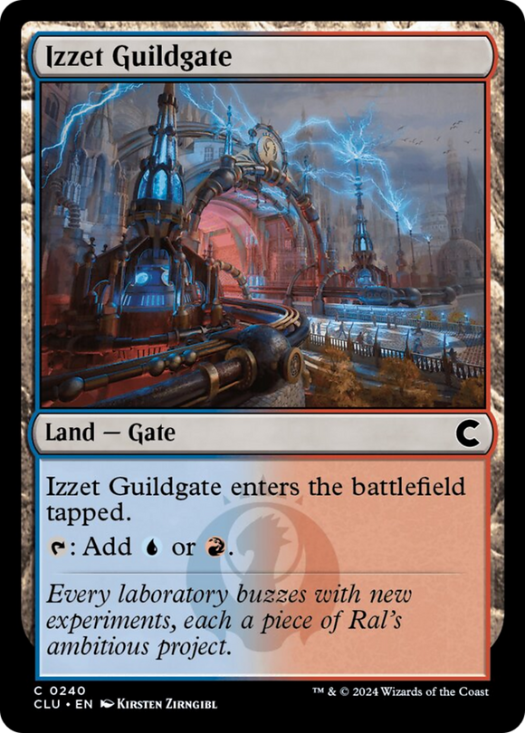 Puerta del Gremio Izzet [Ravnica: Clue Edition] 
