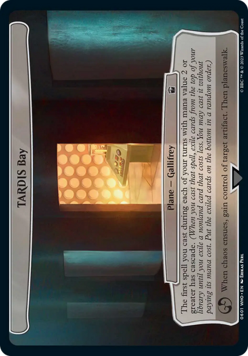 Bahía TARDIS [Doctor Who] 