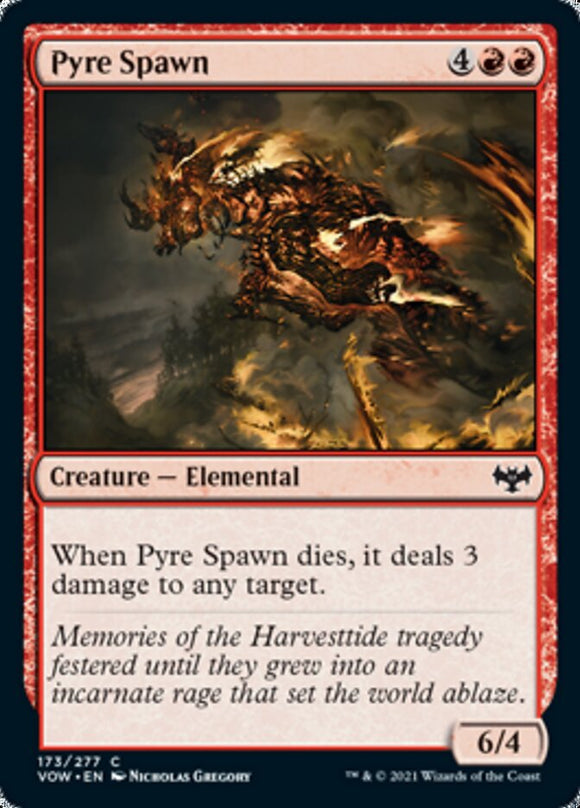 Engendro de la pira [Innistrad: Crimson Vow] 