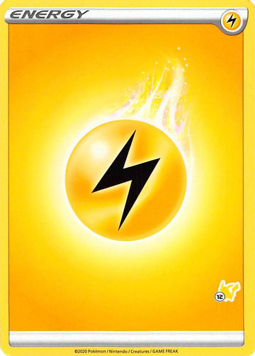 Energía del rayo (sello de Pikachu n.° 12) [Battle Academy 2022] 