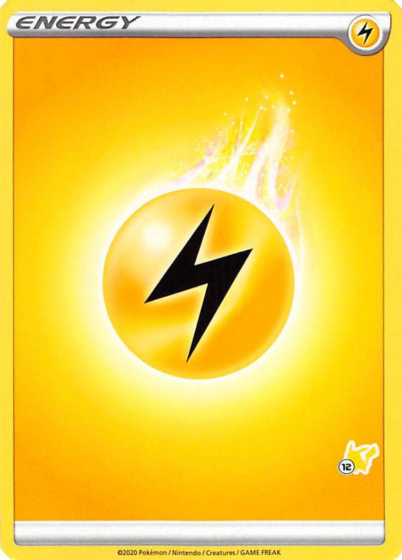 Energía del rayo (sello de Pikachu n.° 12) [Battle Academy 2022] 