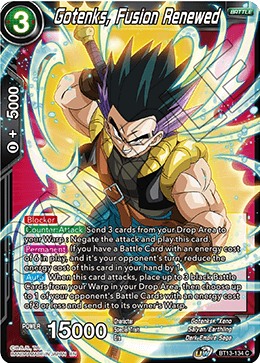 Gotenks, Fusión renovada (Común) (BT13-134) [Supreme Rivalry] 
