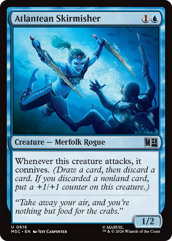 Atlantean Skirmisher [Marvel Super Heroes Commander]