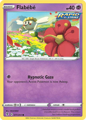 Flabebe (071/203) [Espada y escudo: cielos en evolución] 