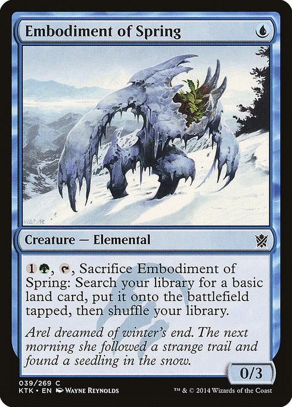 La encarnación de la primavera [Khans of Tarkir] 