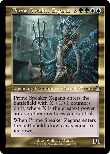 Orador principal Zegana (marco retro) [Ravnica Remastered] 
