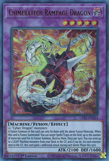 Dragón desenfrenado Chimeratech [GFP2-EN124] Ultra raro 