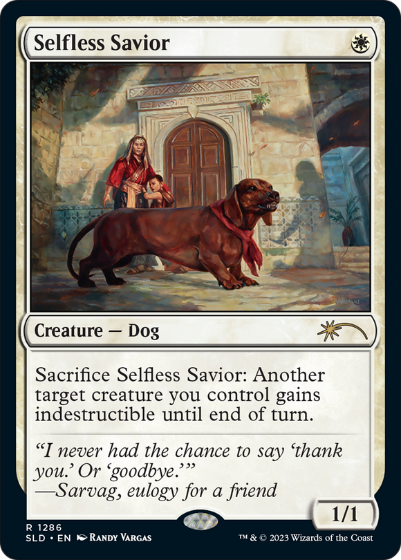Salvador desinteresado [Serie Secret Lair Drop] 