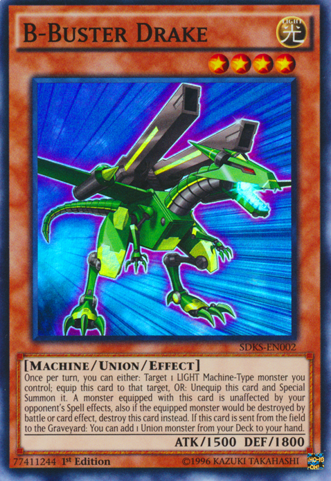 B-Buster Drake [SDKS-EN002] Súper raro 