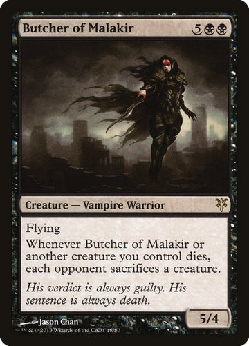 Butcher of Malakir [Duel Decks: Sorin vs. Tibalt] - 0
