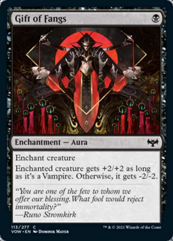 Don de colmillos [Innistrad: Crimson Vow] 