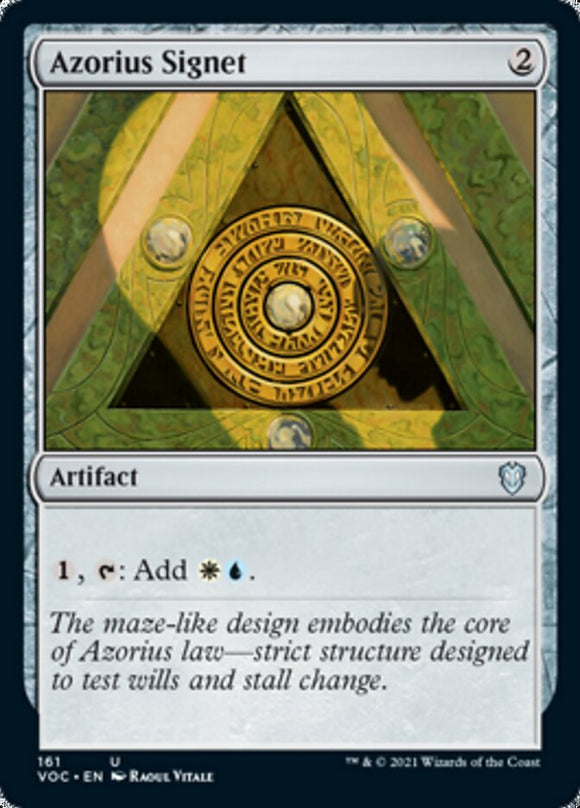 Sello de Azorius [Innistrad: Crimson Vow Commander] 
