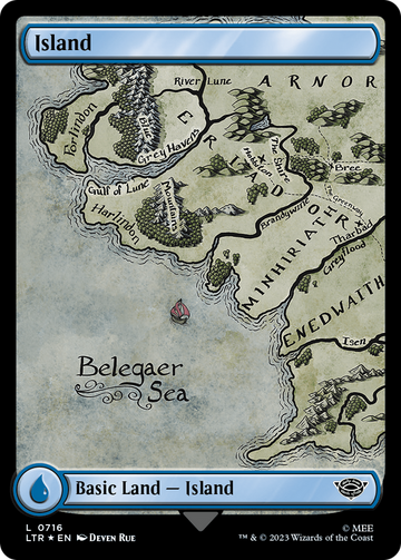 Isla (0716) (Surge Foil) [El Señor de los Anillos: Cuentos de la Tierra Media] 