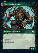 Tireless Hauler // Dire-Strain Brawler (Showcase Equinox) [Innistrad: Midnight Hunt]-2