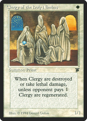 Clero del Santo Nimbo [Leyendas] 