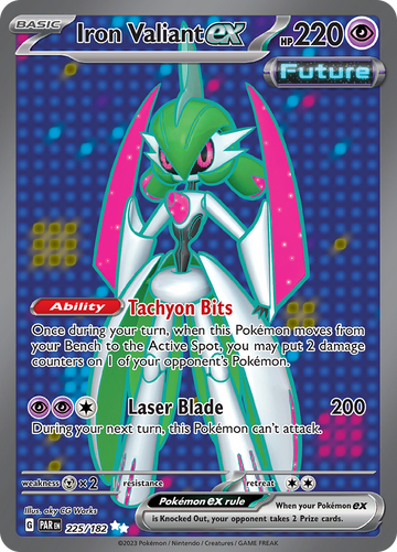 Valiente de hierro ex (225/182) [Scarlet &amp; Violet: Paradox Rift] 