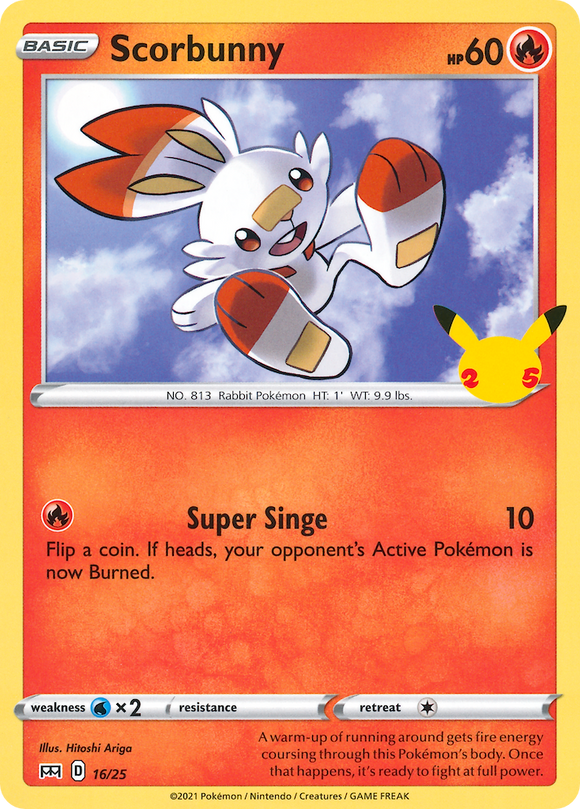 Scorbunny (16/25) [25º aniversario de McDonald's] 