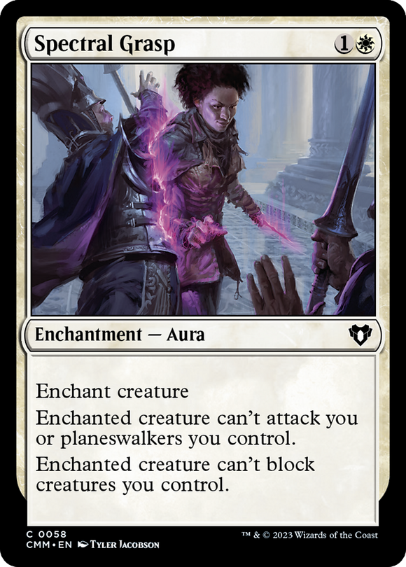Agarre espectral [Comandante Masters] 
