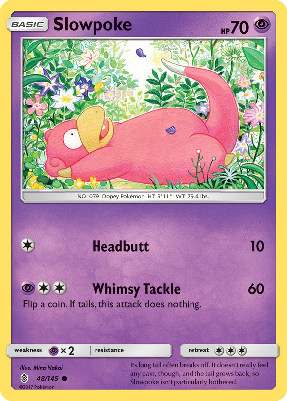 Slowpoke (48/145) [Sol y Luna: Guardianes en ascenso] 