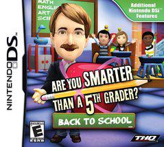 Red Fox Gaming - Hickory - Are You Smarter Than A 5th Grader? Back to School - Video Game - Nintendo DS
