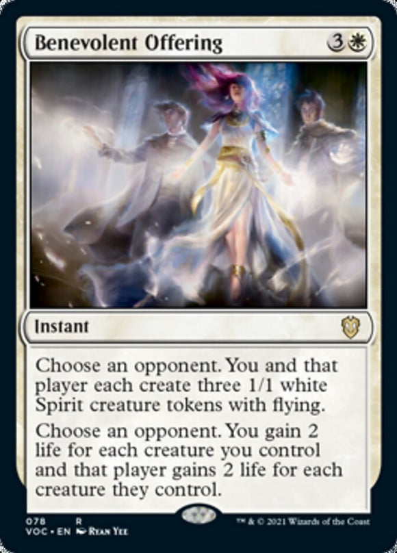 Ofrenda benéfica [Innistrad: Crimson Vow Commander] 