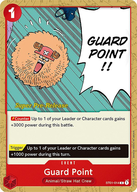 Guard Point [Super Mazo de inicio de prelanzamiento: Tripulante del Sombrero de Paja] 