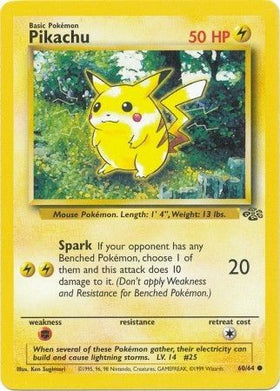 Pikachu (60/64) [Jungla ilimitada] 