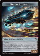 Nalaar Aetherjet // Treasure Double-Sided Token [Aetherdrift Tokens]-1