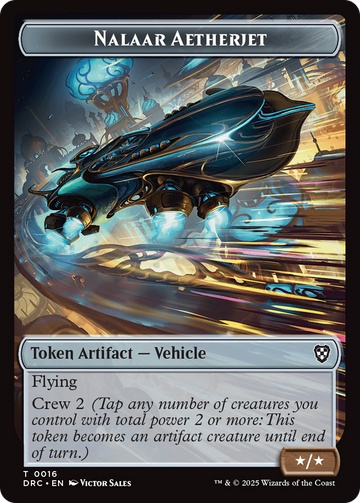 Construct // Nalaar Aetherjet Double-Sided Token [Aetherdrift Tokens] - 0