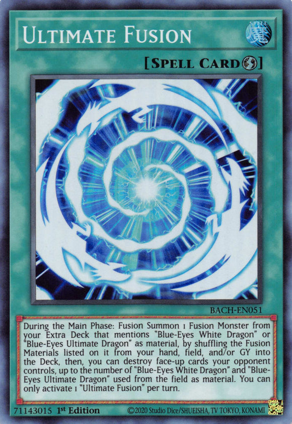 Ultimate Fusion [BACH-EN051] Súper raro 