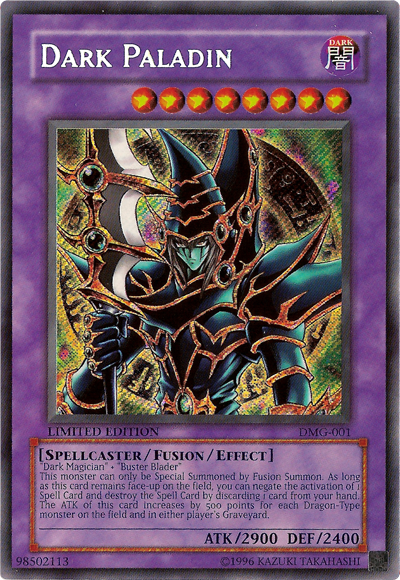 Paladín oscuro [DMG-001] Raro secreto 