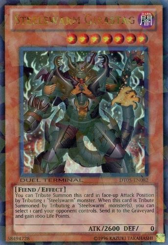 Girastag de Steelswarm [DT05-EN082] Ultra raro 