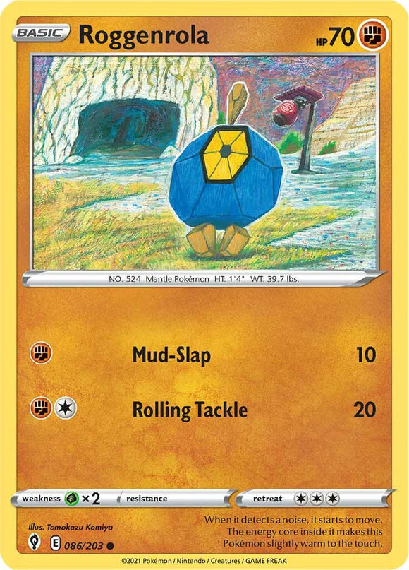 Roggenrola (086/203) [Espada y escudo: cielos en evolución] 