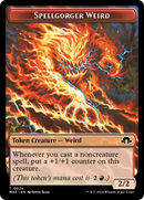 Eldrazi Spawn // Spellgorger Weird Double-Sided Token [Modern Horizons 3 Tokens]-2