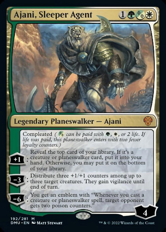 Ajani, agente durmiente [Dominaria United] 
