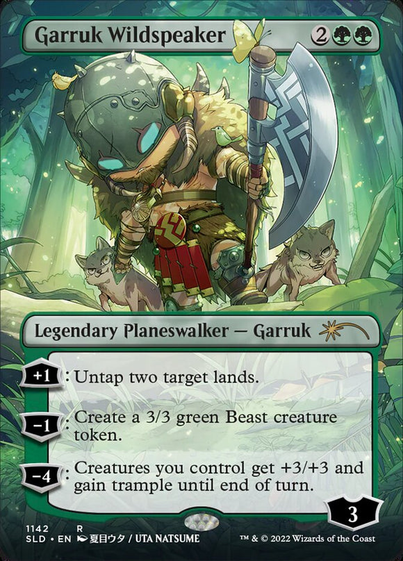 Garruk Wildspeaker (Sin fronteras) [Serie Secret Lair Drop] 