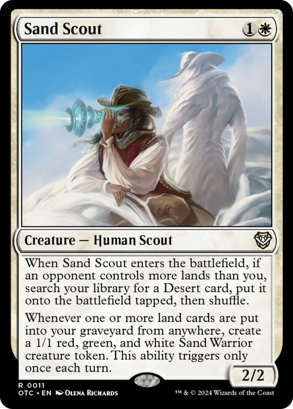 Explorador de arena [Comandante de los forajidos de Thunder Junction] 