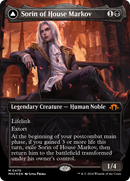 Sorin of House Markov // Sorin, Ravenous Neonate (Borderless) (Textured Foil) [Modern Horizons 3]-1