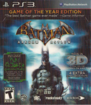 Batman: Arkham Asylum [Game of the Year] - Playstation 3